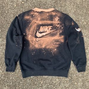 Vintage Nike custom 1of1 Bleach Tie Dye